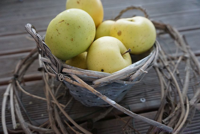 Glücklich - Äpfel